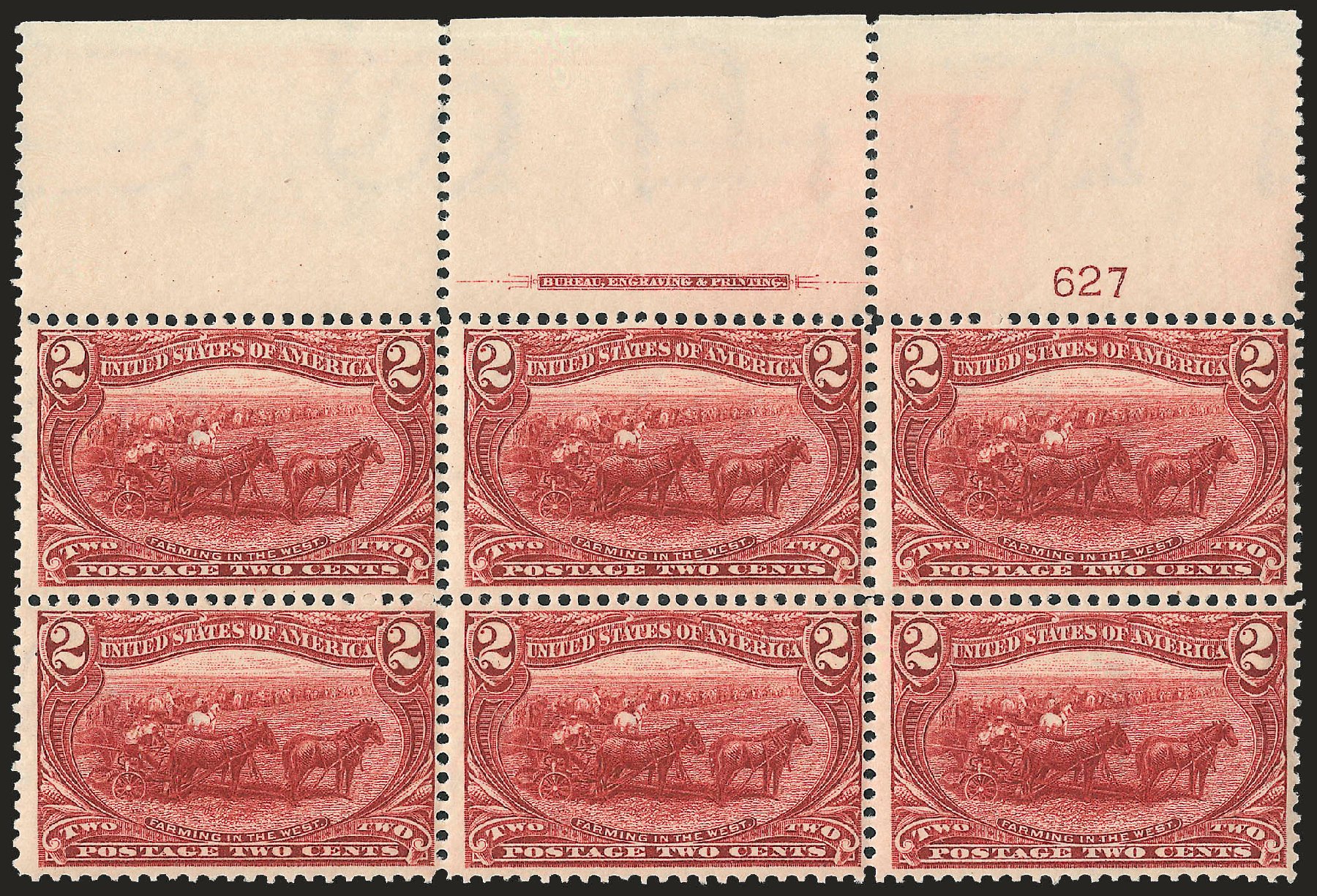 Price of US Stamps Scott Cat. # 286 - 1898 2c Trans Mississippi Exposition. Robert Siegel Auction Galleries, Apr 2009, Sale 971, Lot 1210