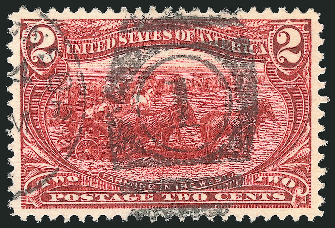 Costs of US Stamps Scott Cat. # 286 - 2c 1898 Trans Mississippi Exposition. Robert Siegel Auction Galleries, Oct 2012, Sale 1032, Lot 3411