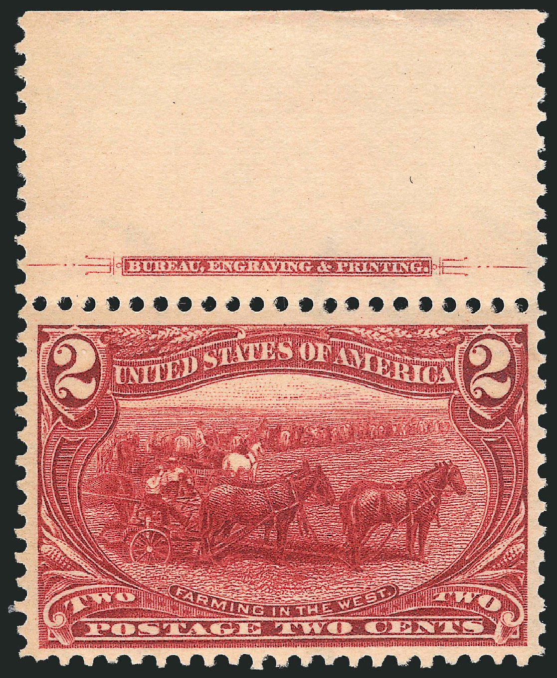 Prices of US Stamps Scott Catalogue #286: 2c 1898 Trans Mississippi Exposition. Robert Siegel Auction Galleries, Apr 2010, Sale 984, Lot 701
