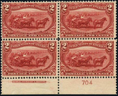 US Stamps Prices Scott Catalog #286: 1898 2c Trans Mississippi Exposition. Harmer-Schau Auction Galleries, Oct 2011, Sale 91, Lot 244