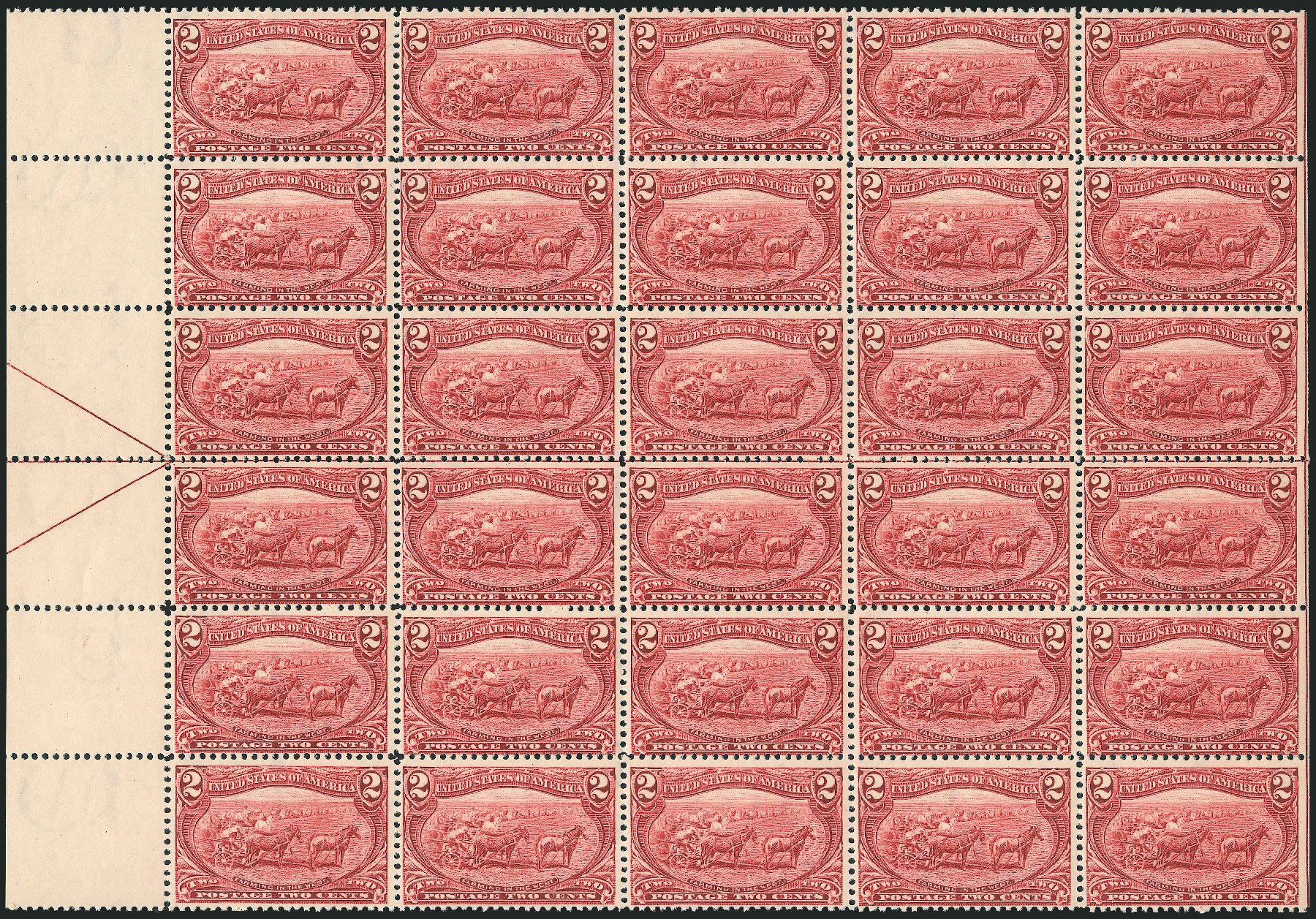 US Stamp Prices Scott # 286 - 2c 1898 Trans Mississippi Exposition. Robert Siegel Auction Galleries, Mar 2011, Sale 1007, Lot 2534