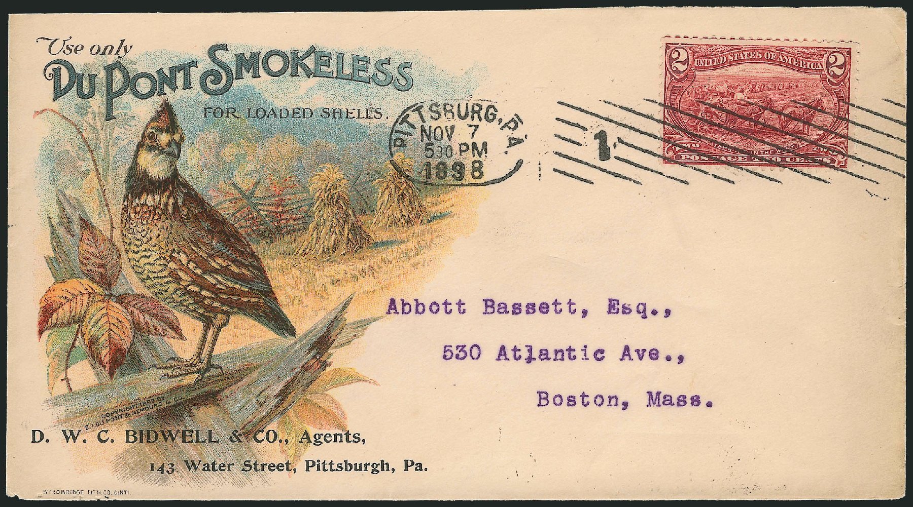 US Stamps Prices Scott Catalog #286 - 2c 1898 Trans Mississippi Exposition. Robert Siegel Auction Galleries, Nov 2013, Sale 1056, Lot 385