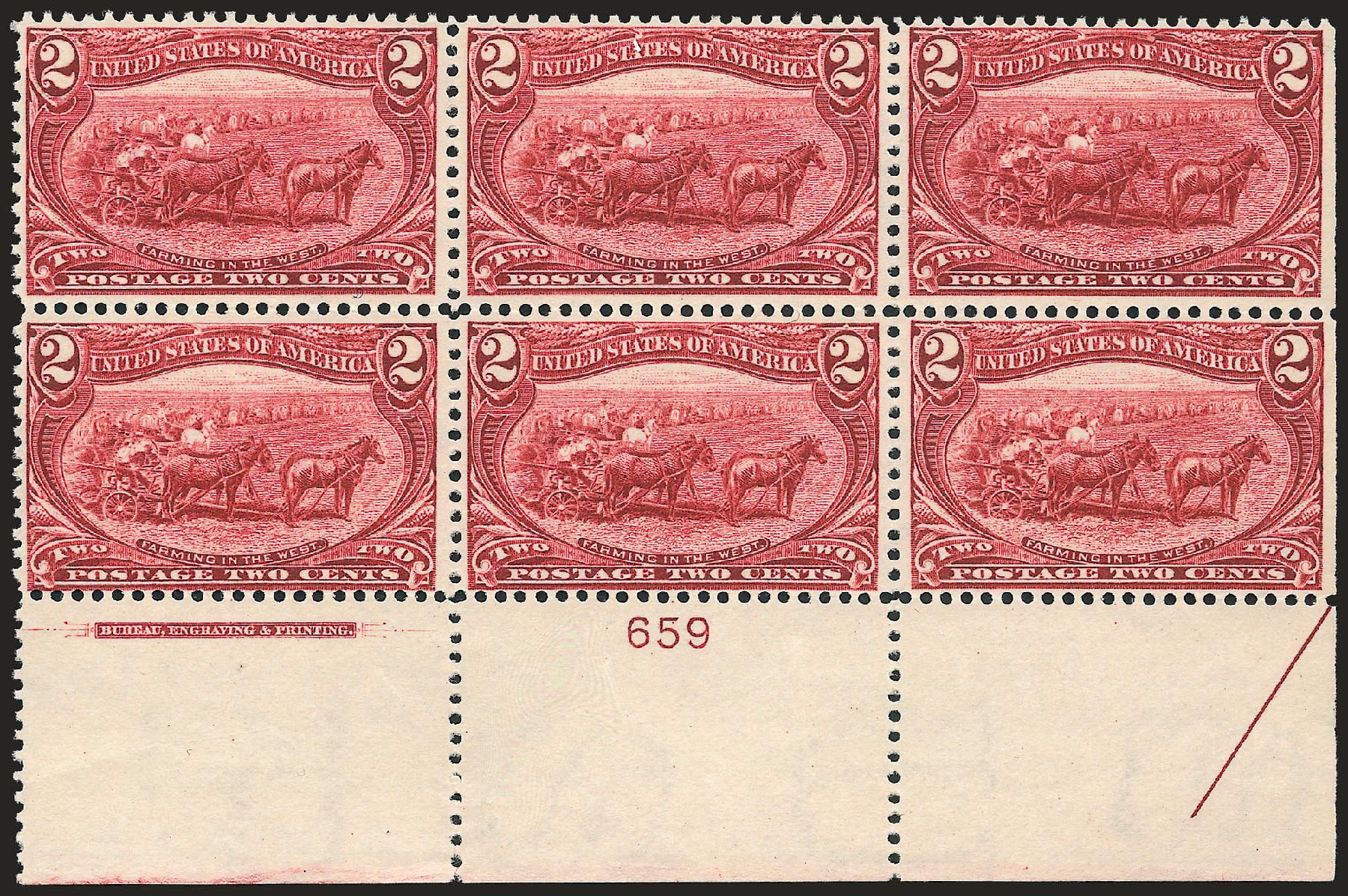 Prices of US Stamp Scott #286: 1898 2c Trans Mississippi Exposition. Robert Siegel Auction Galleries, Apr 2009, Sale 971, Lot 1212