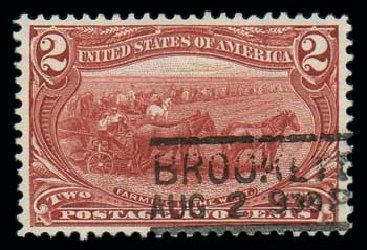 Prices of US Stamp Scott Cat. #286: 2c 1898 Trans Mississippi Exposition. Matthew Bennett International, Dec 2007, Sale 323, Lot 483
