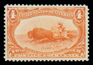 US Stamps Price Scott Catalog 287 - 1898 4c Trans Mississippi Exposition. Matthew Bennett International, Jun 2007, Sale 319, Lot 1307