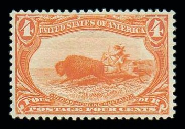 US Stamp Prices Scott Catalogue 287 - 4c 1898 Trans Mississippi Exposition. Matthew Bennett International, Dec 2007, Sale 325, Lot 1837