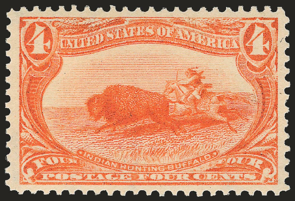 US Stamp Price Scott 287: 1898 4c Trans Mississippi Exposition. Robert Siegel Auction Galleries, Jun 2009, Sale 975, Lot 1618