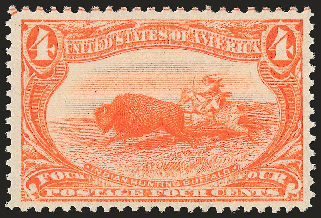 Cost of US Stamps Scott # 287: 4c 1898 Trans Mississippi Exposition. Robert Siegel Auction Galleries, Sep 2009, Sale 976, Lot 1818