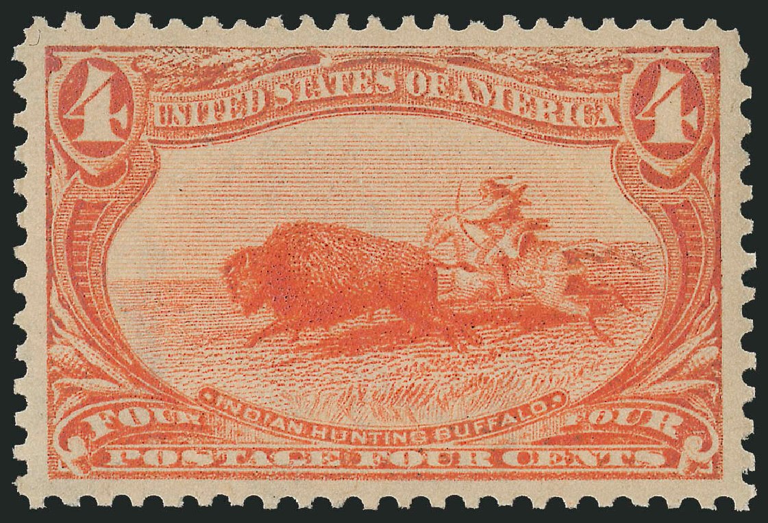 Value of US Stamps Scott Cat. 287: 1898 4c Trans Mississippi Exposition. Robert Siegel Auction Galleries, Dec 2009, Sale 978, Lot 1088