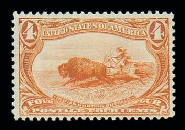 US Stamp Prices Scott Catalog # 287 - 1898 4c Trans Mississippi Exposition. Matthew Bennett International, Jun 2007, Sale 319, Lot 1309