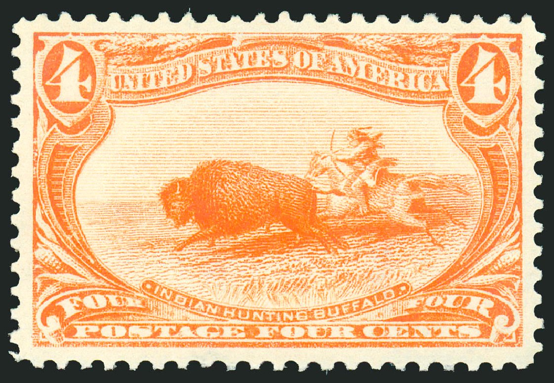 Price of US Stamps Scott #287 - 4c 1898 Trans Mississippi Exposition. Robert Siegel Auction Galleries, Jun 2011, Sale 1011, Lot 649