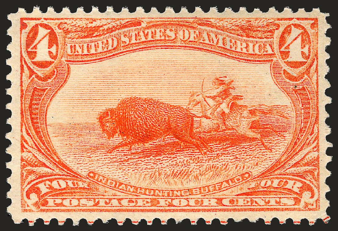 Prices of US Stamp Scott Cat. 287: 4c 1898 Trans Mississippi Exposition. Robert Siegel Auction Galleries, Sep 2009, Sale 976, Lot 1819