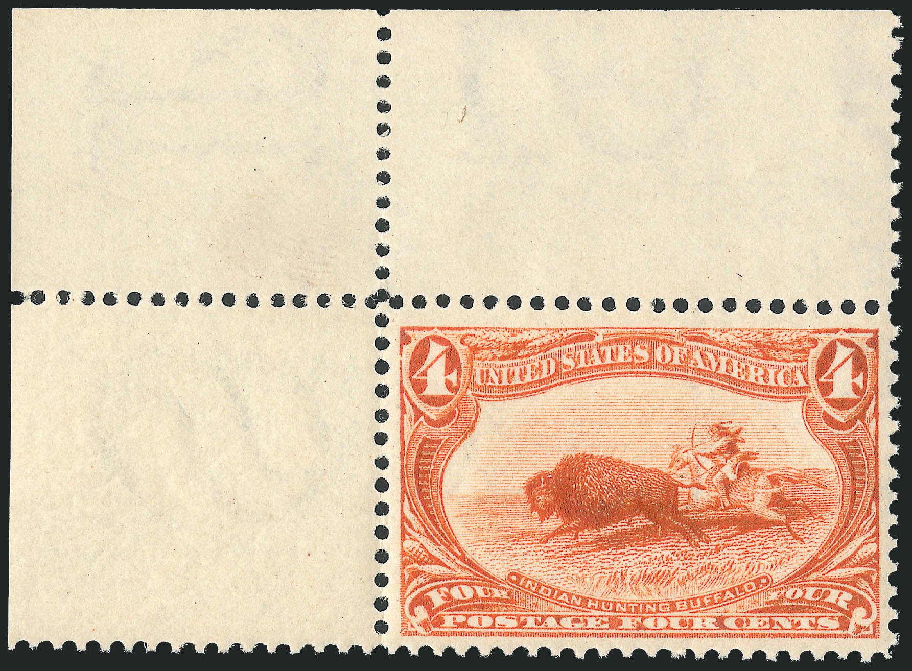 Cost of US Stamps Scott Catalogue 287 - 1898 4c Trans Mississippi Exposition. Robert Siegel Auction Galleries, Dec 2011, Sale 1017, Lot 720