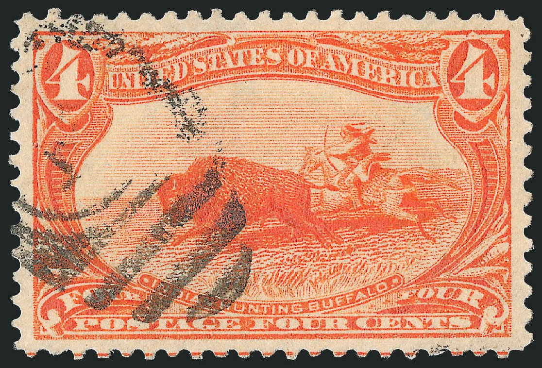 Costs of US Stamp Scott 287 - 1898 4c Trans Mississippi Exposition. Robert Siegel Auction Galleries, Mar 2011, Sale 1007, Lot 2541