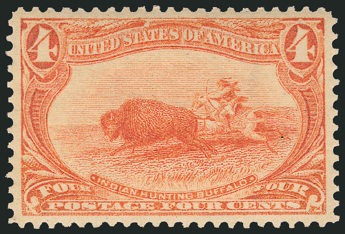 Prices of US Stamps Scott Cat. # 287: 4c 1898 Trans Mississippi Exposition. Robert Siegel Auction Galleries, Oct 2011, Sale 1014, Lot 1631