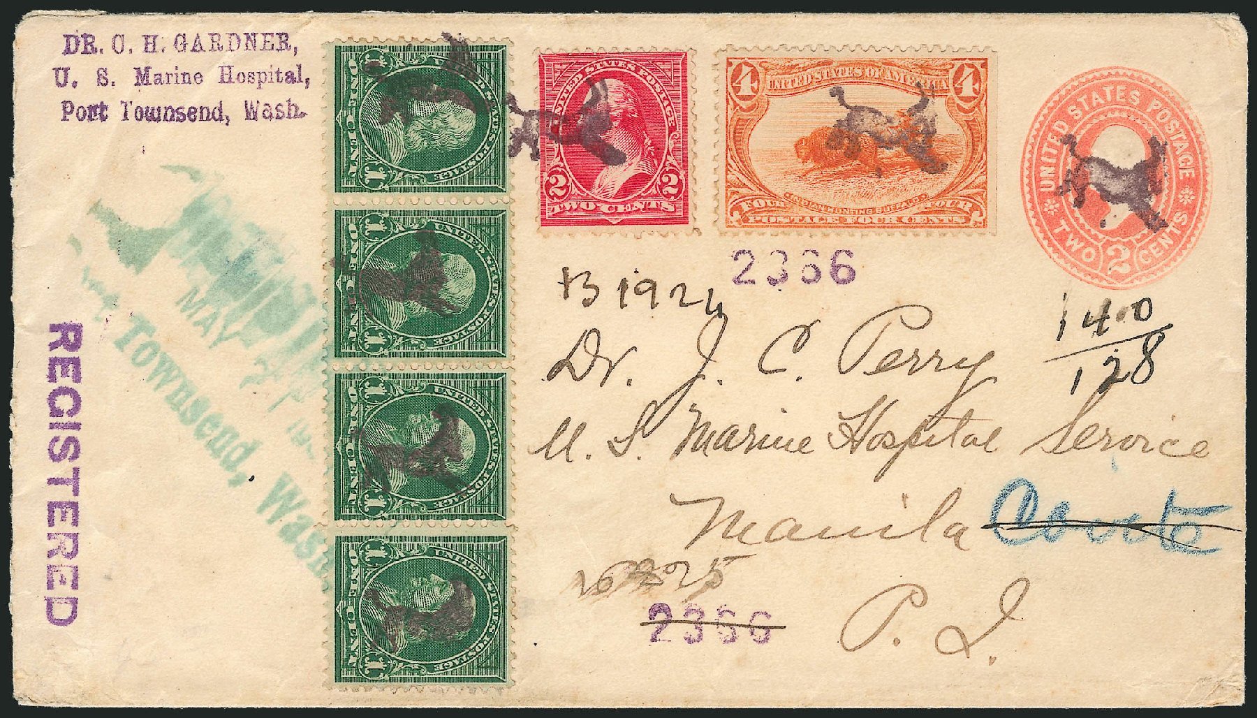 Prices of US Stamp Scott #287 - 4c 1898 Trans Mississippi Exposition. Robert Siegel Auction Galleries, Nov 2013, Sale 1056, Lot 391