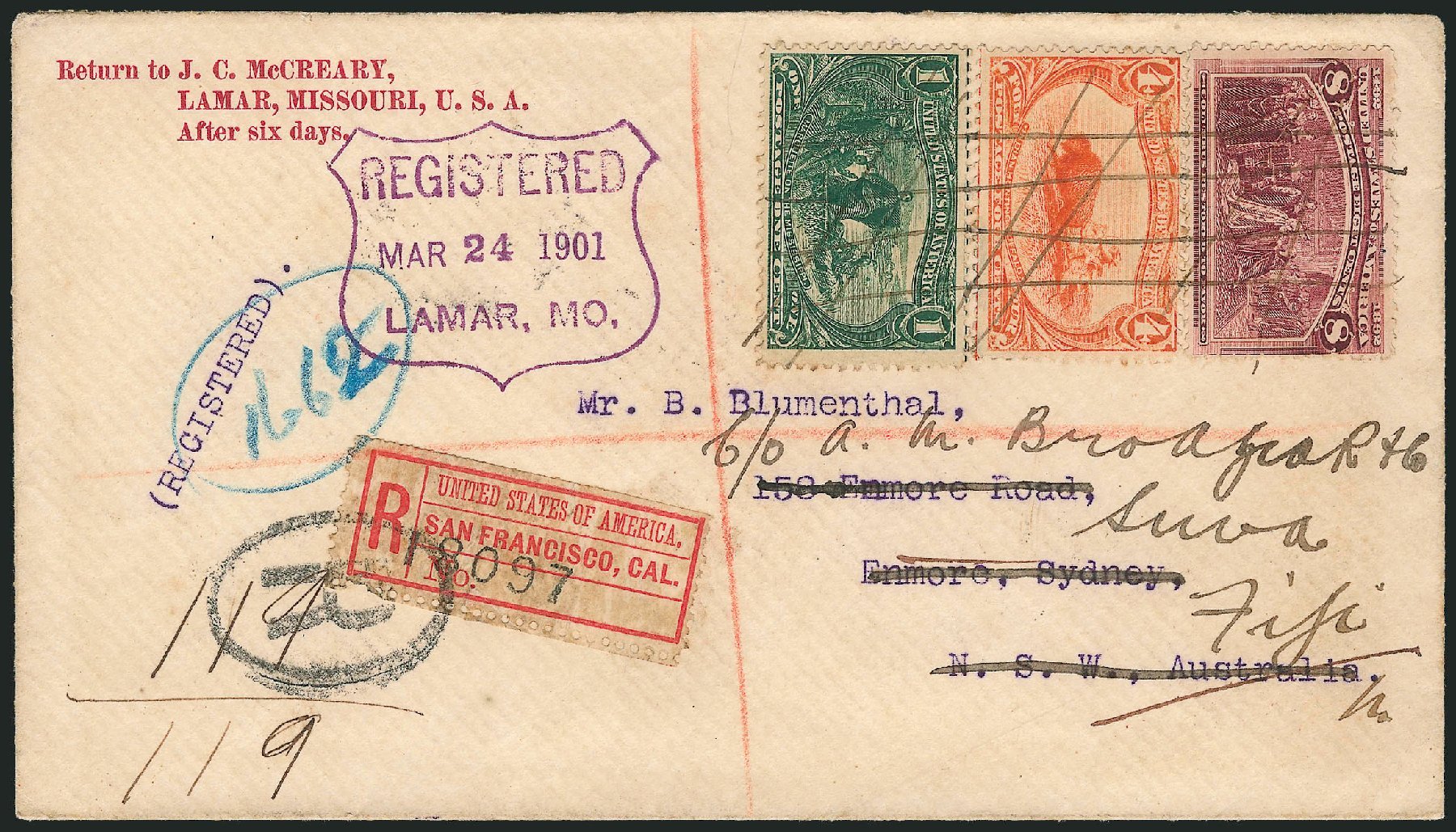 US Stamp Prices Scott Catalogue # 287: 4c 1898 Trans Mississippi Exposition. Robert Siegel Auction Galleries, Nov 2013, Sale 1056, Lot 401