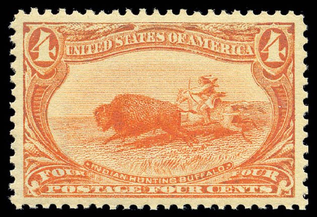 Price of US Stamp Scott Catalog #287 - 4c 1898 Trans Mississippi Exposition. Matthew Bennett International, Sep 2010, Sale 331, Lot 664