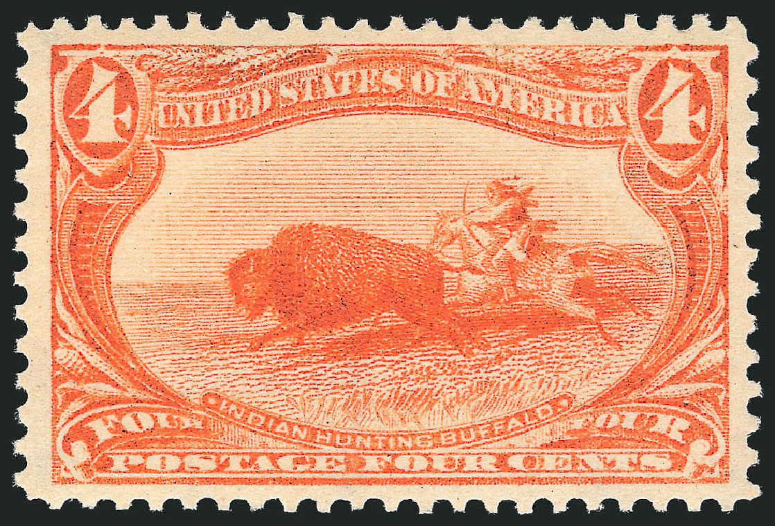 US Stamps Prices Scott Cat. # 287 - 4c 1898 Trans Mississippi Exposition. Robert Siegel Auction Galleries, Oct 2011, Sale 1014, Lot 1634