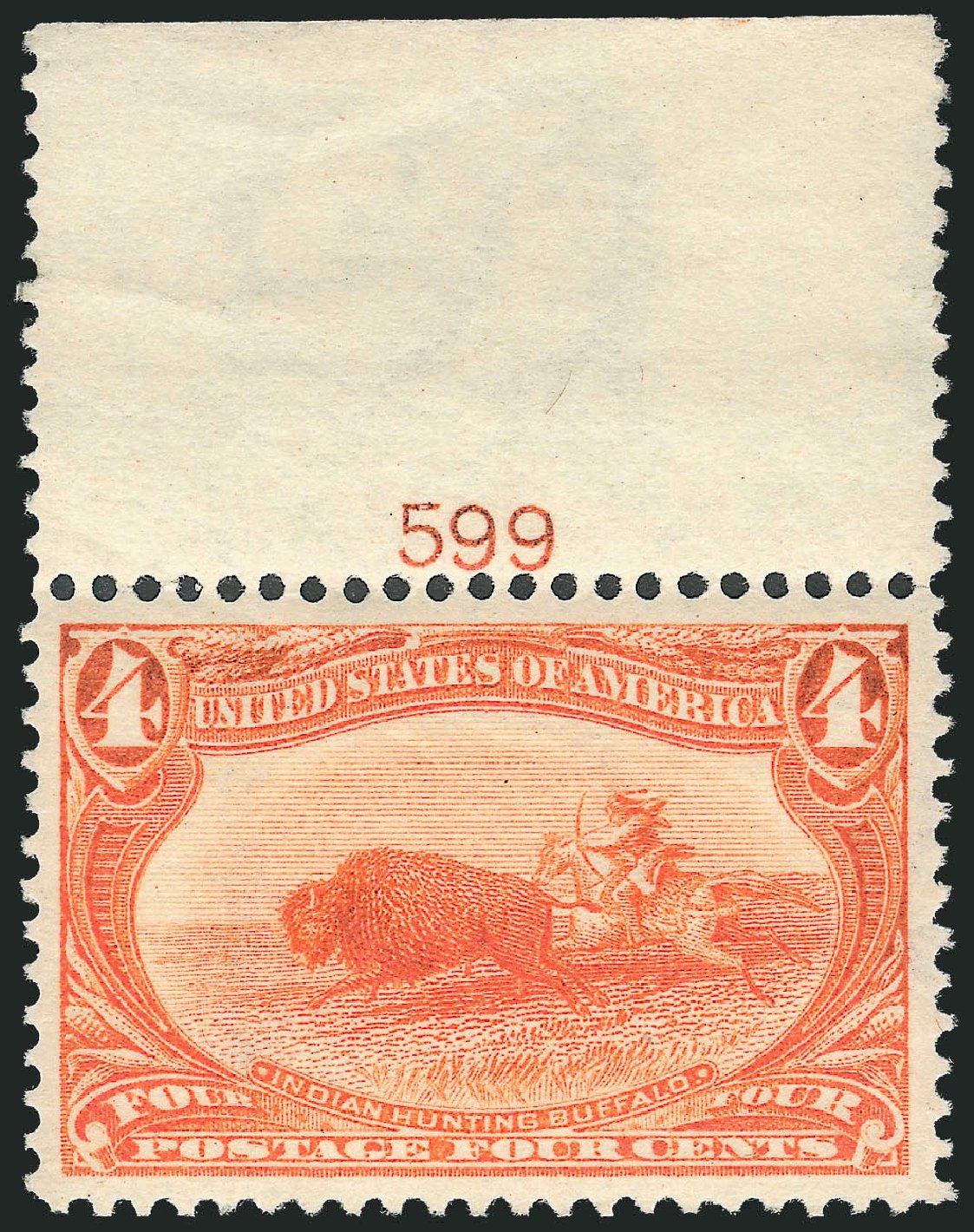 Prices of US Stamp Scott Catalog #287: 1898 4c Trans Mississippi Exposition. Robert Siegel Auction Galleries, Mar 2013, Sale 1040, Lot 1594