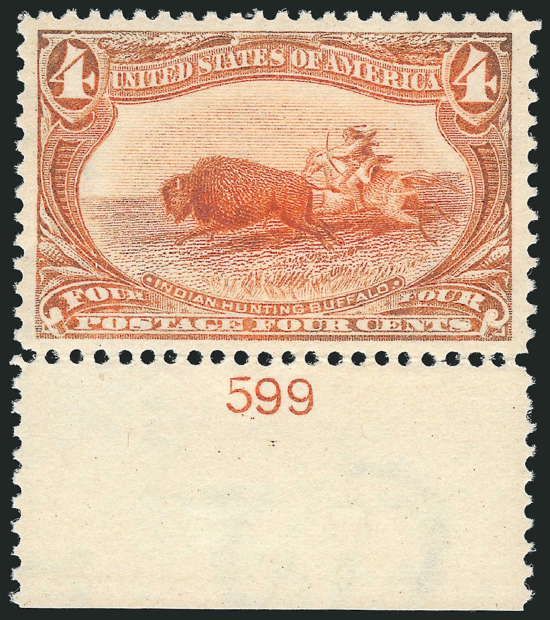 Prices of US Stamp Scott Catalog # 287: 1898 4c Trans Mississippi Exposition. Robert Siegel Auction Galleries, Nov 2013, Sale 1061, Lot 3784