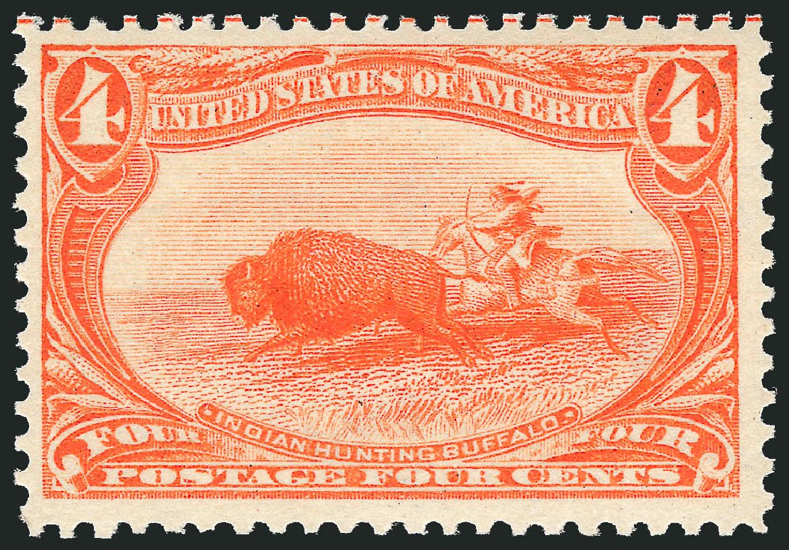 Cost of US Stamp Scott Catalog # 287 - 1898 4c Trans Mississippi Exposition. Robert Siegel Auction Galleries, Oct 2011, Sale 1014, Lot 1635