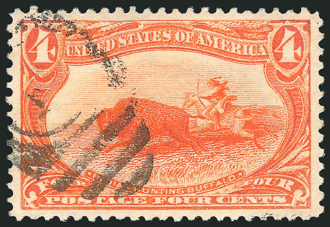 Costs of US Stamps Scott Catalog #287 - 1898 4c Trans Mississippi Exposition. Robert Siegel Auction Galleries, Oct 2012, Sale 1032, Lot 3413
