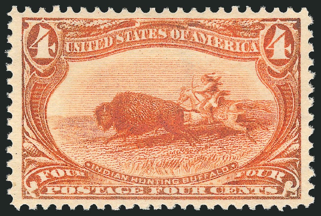 Prices of US Stamps Scott #287 - 1898 4c Trans Mississippi Exposition. Robert Siegel Auction Galleries, Nov 2013, Sale 1061, Lot 3783