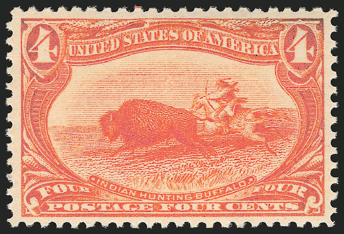 Price of US Stamp Scott # 287: 4c 1898 Trans Mississippi Exposition. Robert Siegel Auction Galleries, Apr 2010, Sale 984, Lot 703