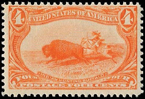 Cost of US Stamp Scott #287: 4c 1898 Trans Mississippi Exposition. Regency-Superior, Nov 2014, Sale 108, Lot 596