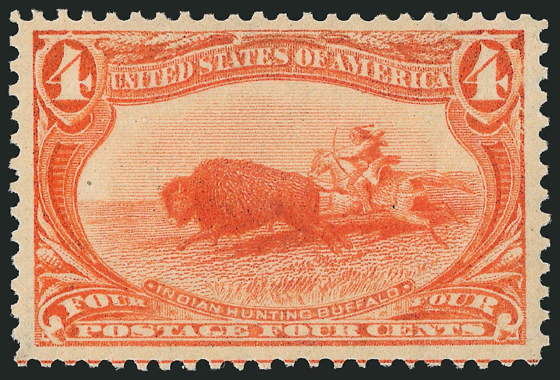 Values of US Stamp Scott 287: 4c 1898 Trans Mississippi Exposition. Robert Siegel Auction Galleries, Sep 2014, Sale 1078, Lot 416