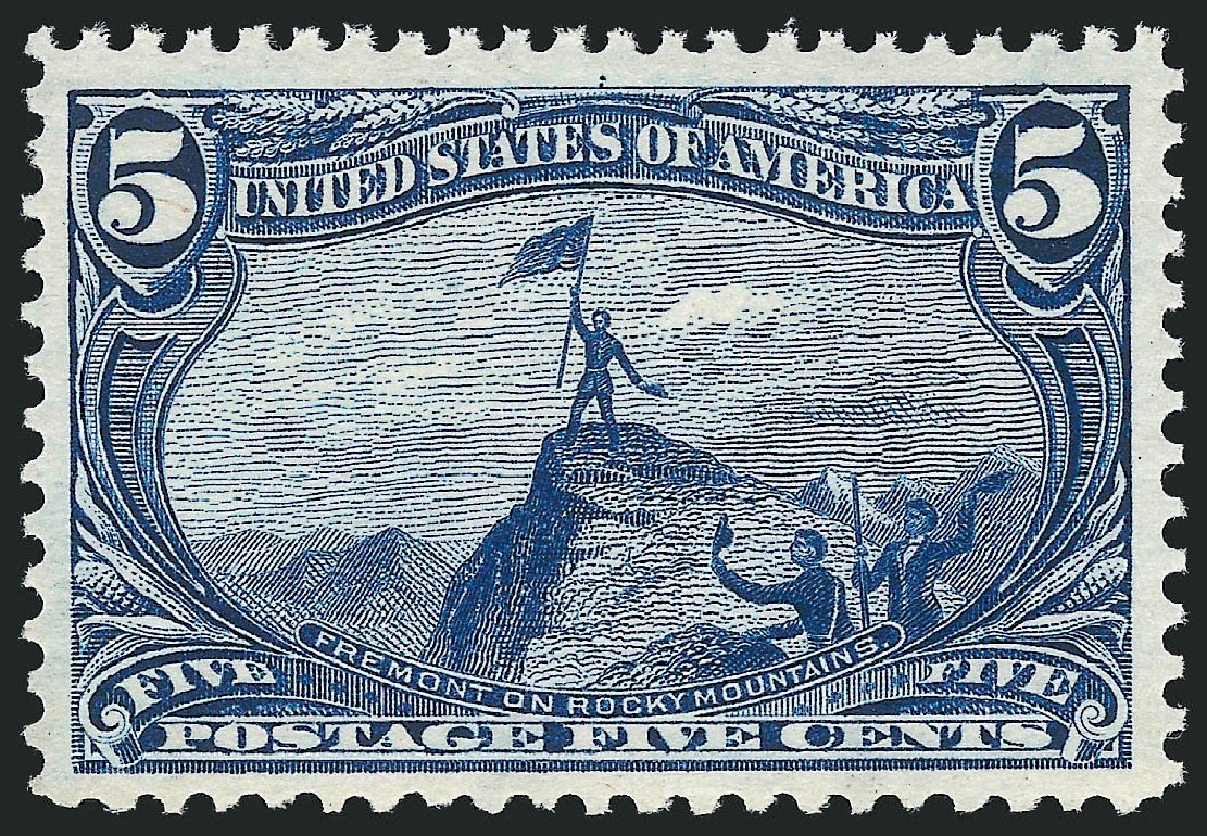 Price of US Stamp Scott 288 - 5c 1898 Trans Mississippi Exposition. Robert Siegel Auction Galleries, Dec 2010, Sale 1000, Lot 1157