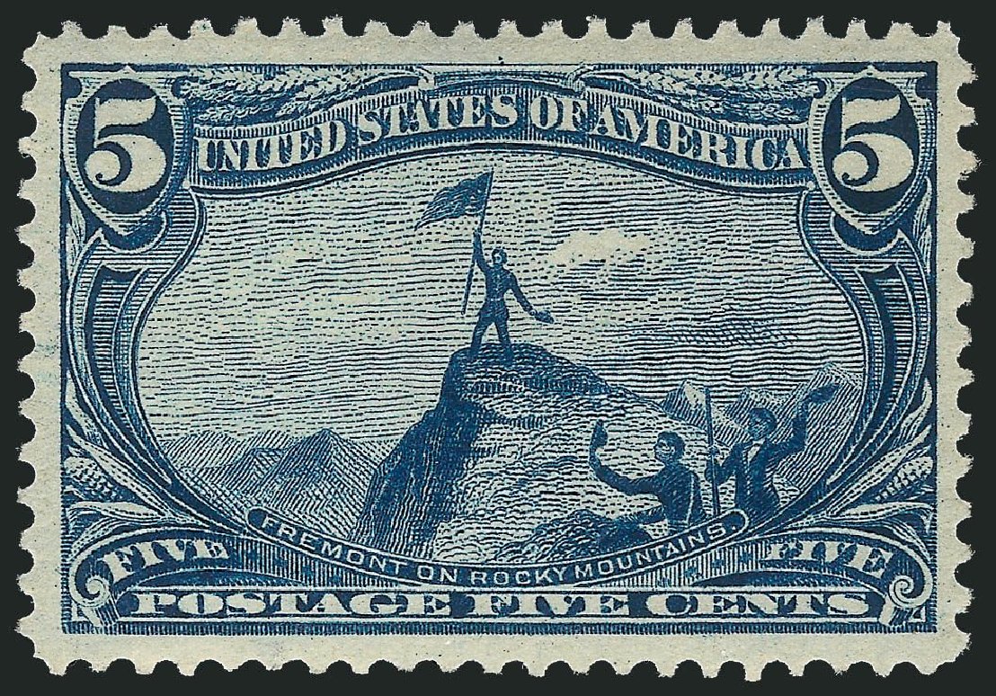 Prices of US Stamp Scott Cat. #288: 1898 5c Trans Mississippi Exposition. Robert Siegel Auction Galleries, Mar 2014, Sale 1067, Lot 1317