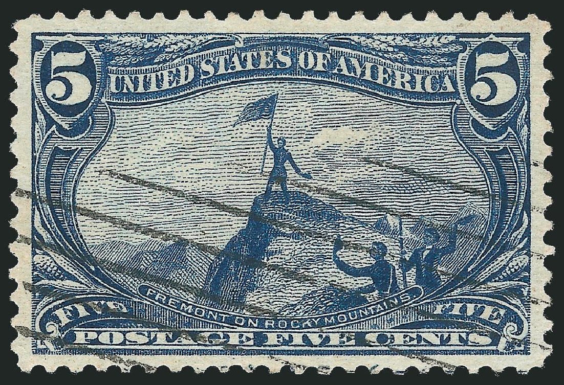 US Stamp Price Scott Catalogue 288 - 1898 5c Trans Mississippi Exposition. Robert Siegel Auction Galleries, Nov 2014, Sale 1084, Lot 3659