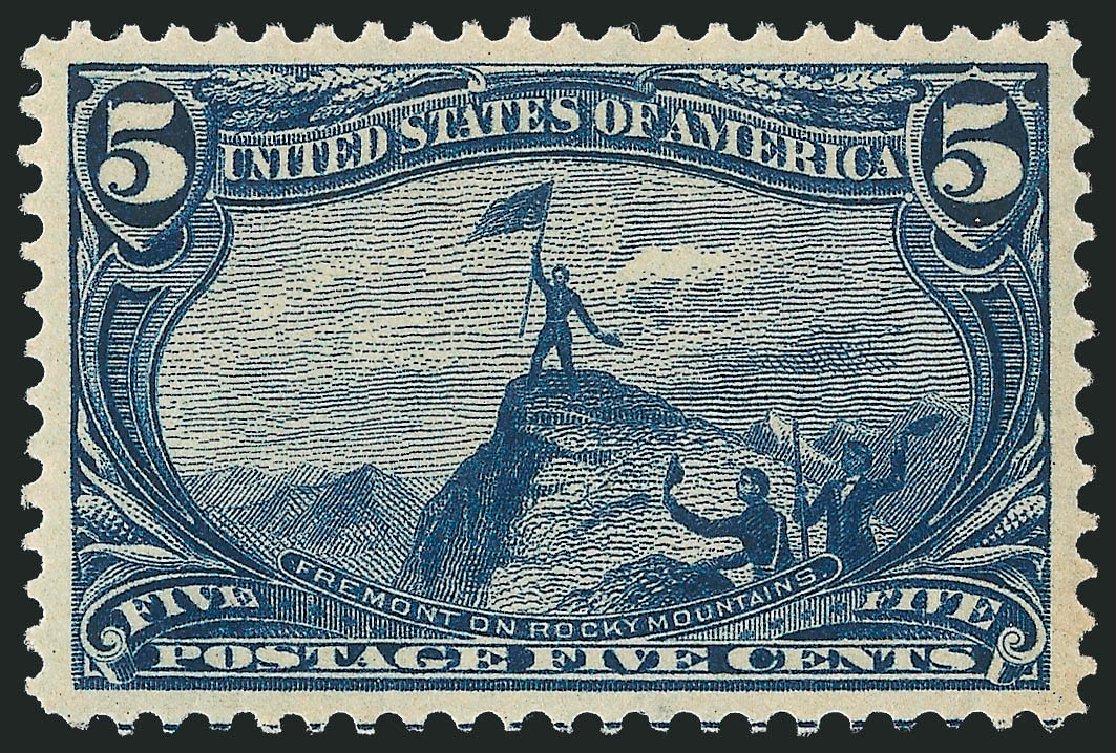 Prices of US Stamp Scott #288 - 1898 5c Trans Mississippi Exposition. Robert Siegel Auction Galleries, Mar 2011, Sale 1007, Lot 2543