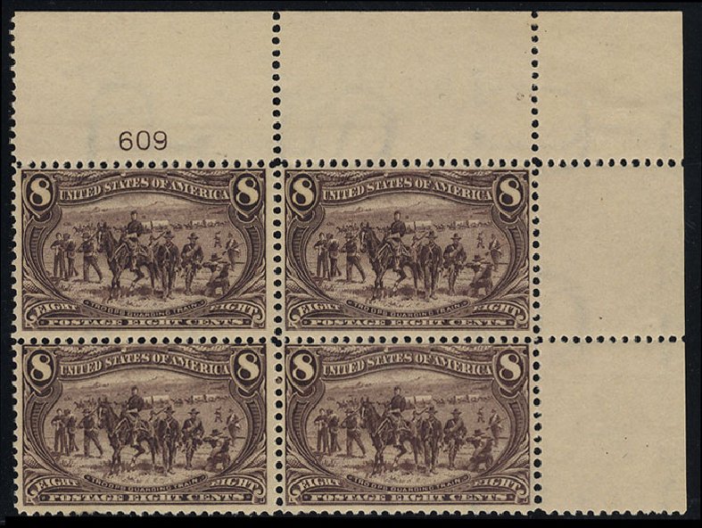 Prices of US Stamps Scott #289 - 1898 8c Trans Mississippi Exposition. Cherrystone Auctions, Oct 2012, Sale 201210, Lot 118