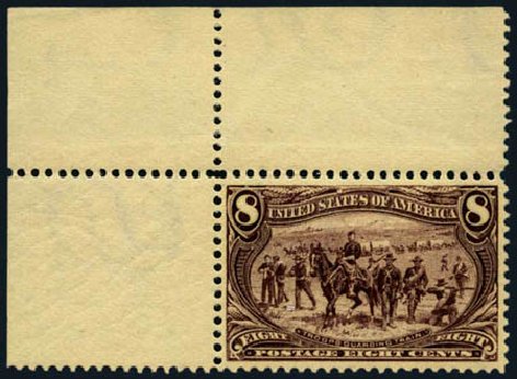 Price of US Stamp Scott Cat. #289 - 8c 1898 Trans Mississippi Exposition. Harmer-Schau Auction Galleries, Aug 2012, Sale 94, Lot 1418