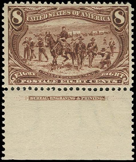 Value of US Stamps Scott Catalogue # 289 - 1898 8c Trans Mississippi Exposition. H.R. Harmer, Oct 2014, Sale 3006, Lot 1298