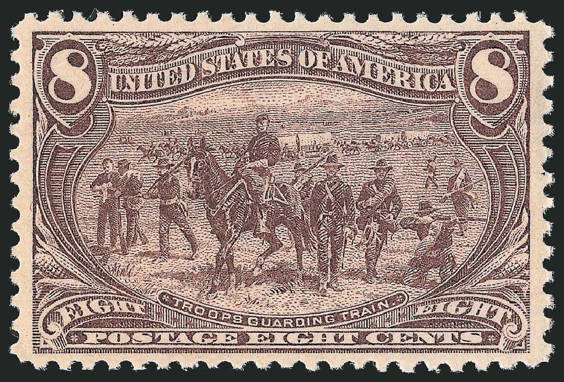 US Stamps Price Scott Catalogue #289: 1898 8c Trans Mississippi Exposition. Robert Siegel Auction Galleries, Dec 2010, Sale 1000, Lot 1158