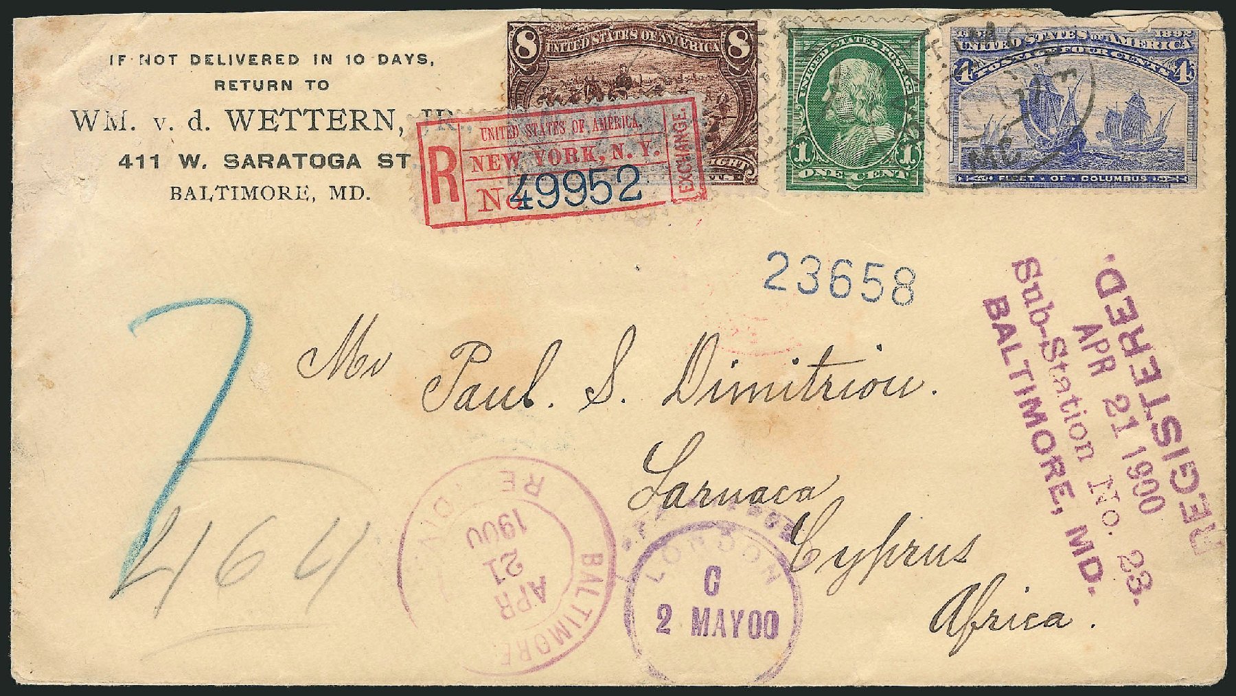 Cost of US Stamp Scott Cat. # 289 - 1898 8c Trans Mississippi Exposition. Robert Siegel Auction Galleries, Nov 2013, Sale 1056, Lot 418