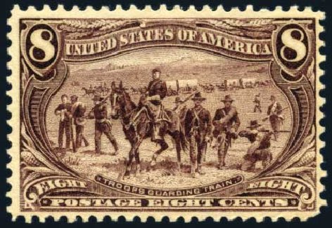 Price of US Stamps Scott Cat. 289: 8c 1898 Trans Mississippi Exposition. Harmer-Schau Auction Galleries, Feb 2010, Sale 84, Lot 1490
