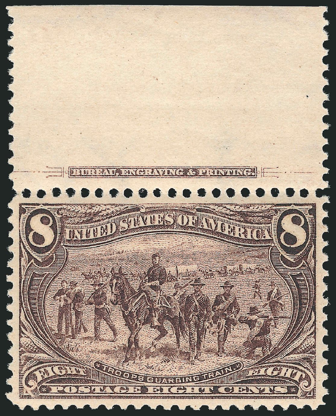 Prices of US Stamps Scott 289: 8c 1898 Trans Mississippi Exposition. Robert Siegel Auction Galleries, Jun 2012, Sale 1025, Lot 200