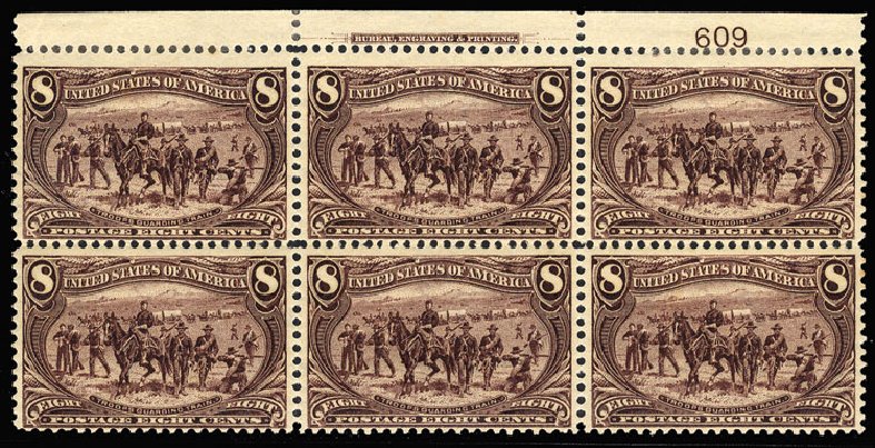 US Stamps Prices Scott Catalog # 289: 1898 8c Trans Mississippi Exposition. Cherrystone Auctions, May 2013, Sale 201305, Lot 101