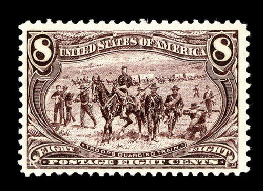 US Stamps Values Scott Catalog 289 - 1898 8c Trans Mississippi Exposition. Spink Shreves Galleries, May 2014, Sale 148, Lot 241