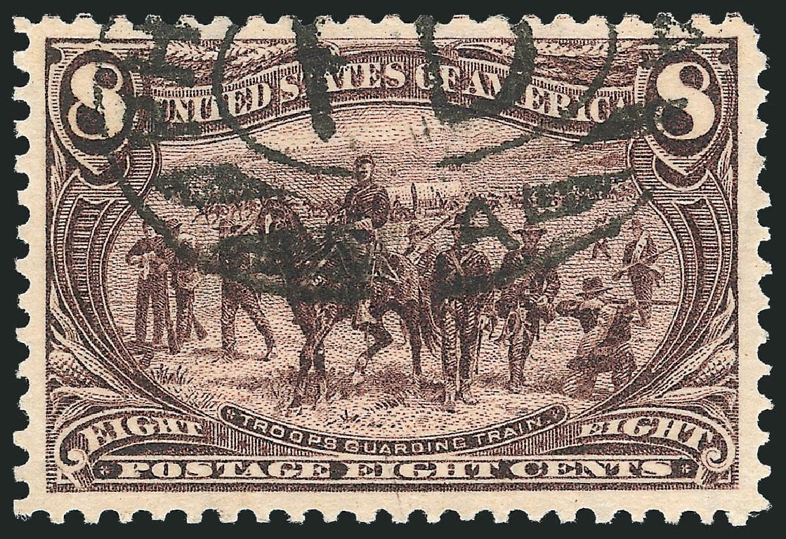 Prices of US Stamp Scott Cat. # 289 - 8c 1898 Trans Mississippi Exposition. Robert Siegel Auction Galleries, Oct 2012, Sale 1032, Lot 3415
