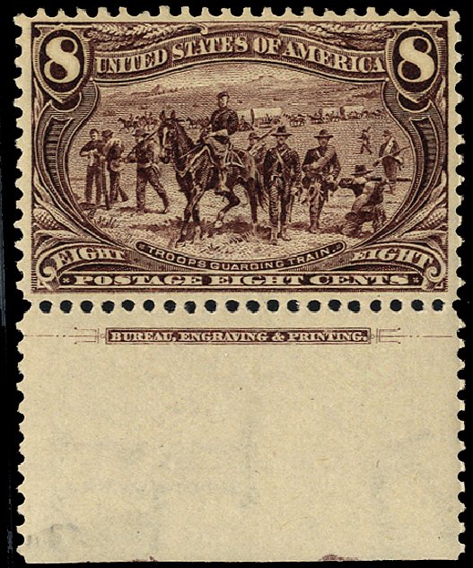 Values of US Stamp Scott 289 - 1898 8c Trans Mississippi Exposition. Cherrystone Auctions, Jun 2011, Sale 201106, Lot 62