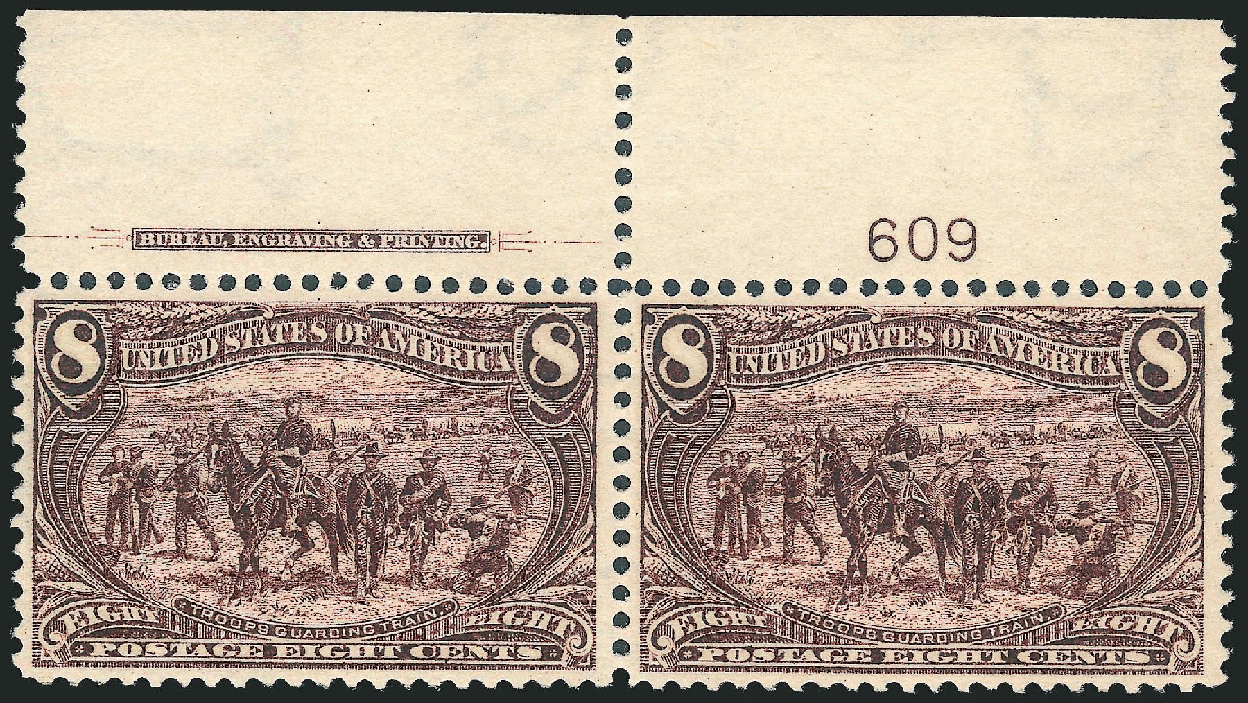Price of US Stamps Scott 289 - 8c 1898 Trans Mississippi Exposition. Robert Siegel Auction Galleries, Oct 2012, Sale 1033, Lot 4163