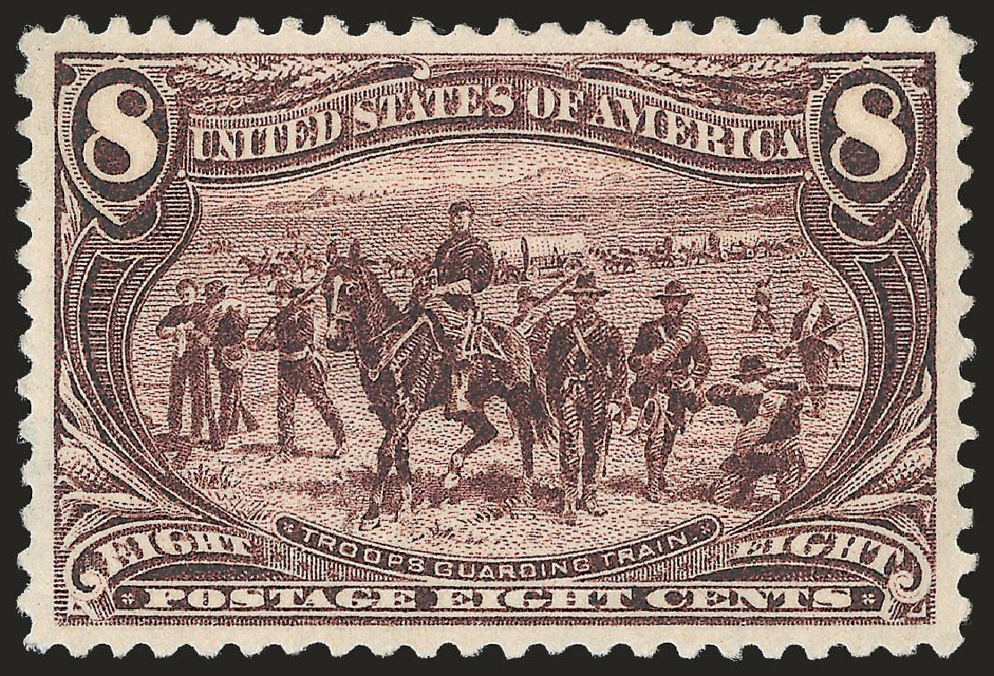 Prices of US Stamp Scott Catalog # 289: 8c 1898 Trans Mississippi Exposition. Robert Siegel Auction Galleries, Jun 2009, Sale 973, Lot 173
