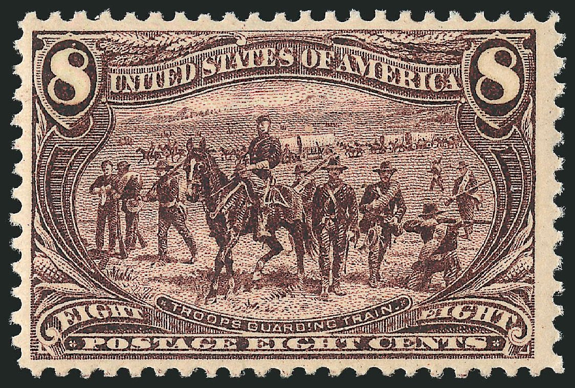 Prices of US Stamps Scott Catalogue #289: 1898 8c Trans Mississippi Exposition. Robert Siegel Auction Galleries, Jun 2009, Sale 975, Lot 1623