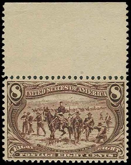 US Stamp Value Scott Cat. 289 - 8c 1898 Trans Mississippi Exposition. H.R. Harmer, Nov 2013, Sale 3004, Lot 1206